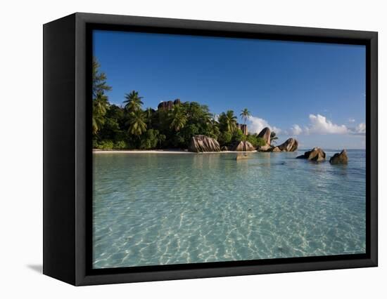 Anse Source d'Argent Beach, La Digue Island, Seychelles-Michele Falzone-Framed Premier Image Canvas