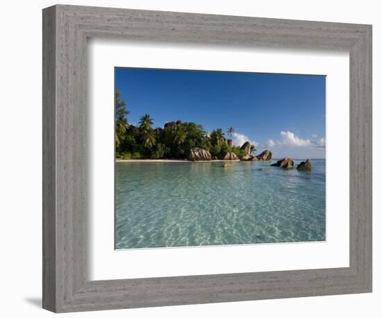 Anse Source d'Argent Beach, La Digue Island, Seychelles-Michele Falzone-Framed Photographic Print