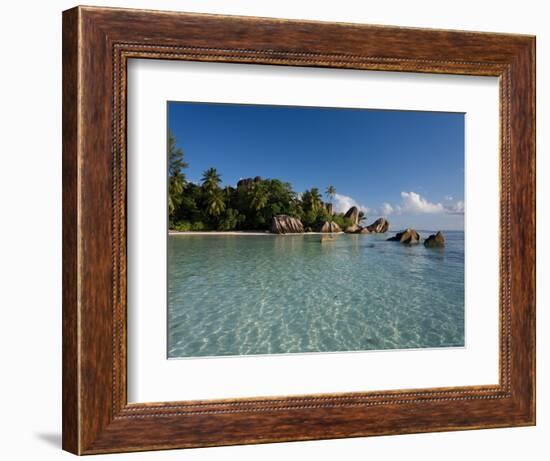 Anse Source d'Argent Beach, La Digue Island, Seychelles-Michele Falzone-Framed Photographic Print