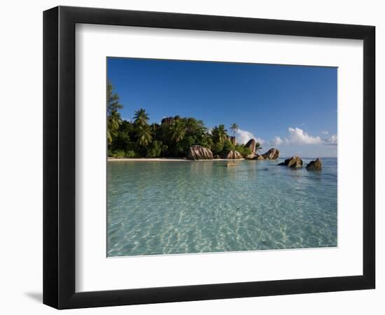 Anse Source d'Argent Beach, La Digue Island, Seychelles-Michele Falzone-Framed Photographic Print