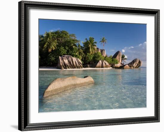 Anse Source d'Argent Beach, La Digue Island, Seychelles-Michele Falzone-Framed Photographic Print