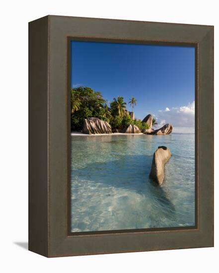 Anse Source d'Argent Beach, La Digue Island, Seychelles-Michele Falzone-Framed Premier Image Canvas