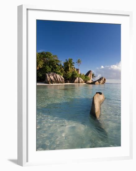 Anse Source d'Argent Beach, La Digue Island, Seychelles-Michele Falzone-Framed Photographic Print