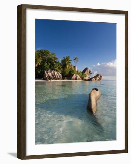 Anse Source d'Argent Beach, La Digue Island, Seychelles-Michele Falzone-Framed Photographic Print