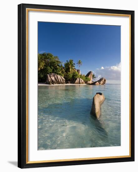 Anse Source d'Argent Beach, La Digue Island, Seychelles-Michele Falzone-Framed Photographic Print