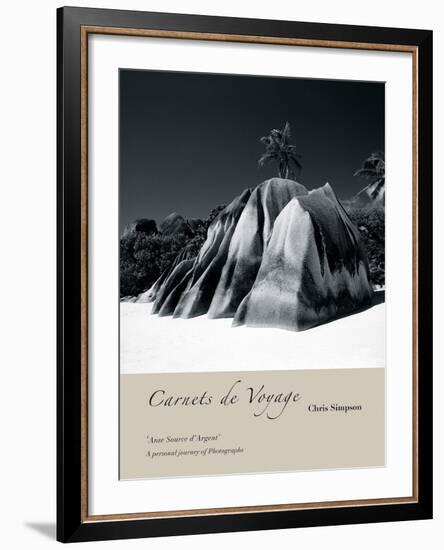 Anse Source d'Argent-Chris Simpson-Framed Giclee Print