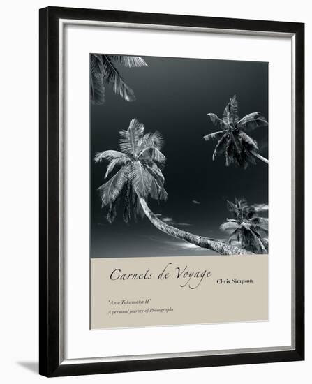 Anse Takamaka II-Chris Simpson-Framed Giclee Print