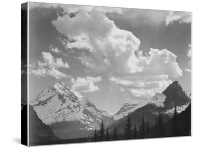 Impression Sur Toile Ansel Adams – Parc National McDonald Lake – Encadrée Prête à Accrocher