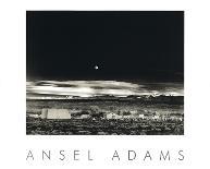 Moonrise, Hernandez-Ansel Adams-Mounted Art Print