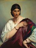 Iphigenia, Feuerbach's favourite Roman model " Nana". Oil on canvas (1871) 192.5 x 126.5 cm.-Anselm Feuerbach-Giclee Print