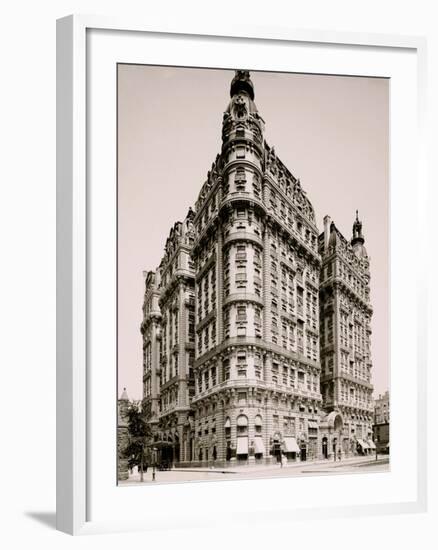 Ansonia Apartments, New York-null-Framed Photo