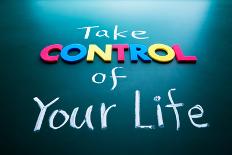 Take Control of Your Life Concept-AnsonLu-Photographic Print