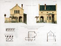 Design for a House in Glienicke, Germany, C1850-Anst von W Loeillot-Framed Giclee Print