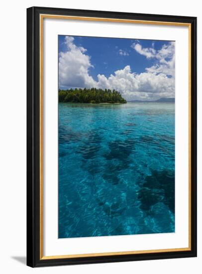 Ant Atoll, Pohnpei, Micronesia-Michael Runkel-Framed Photographic Print