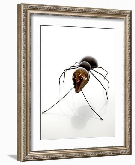 Ant (Metal, Spanners, Tools and Found Objects)-Lawrie Simonson-Framed Photographic Print