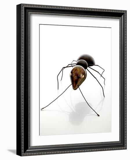 Ant (Metal, Spanners, Tools and Found Objects)-Lawrie Simonson-Framed Photographic Print