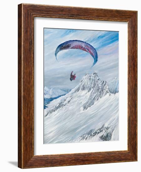 Antarctic Flier, 2015-Vincent Alexander Booth-Framed Giclee Print