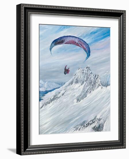 Antarctic Flier, 2015-Vincent Alexander Booth-Framed Giclee Print