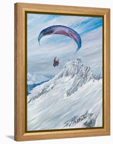 Antarctic Flier, 2015-Vincent Alexander Booth-Framed Premier Image Canvas