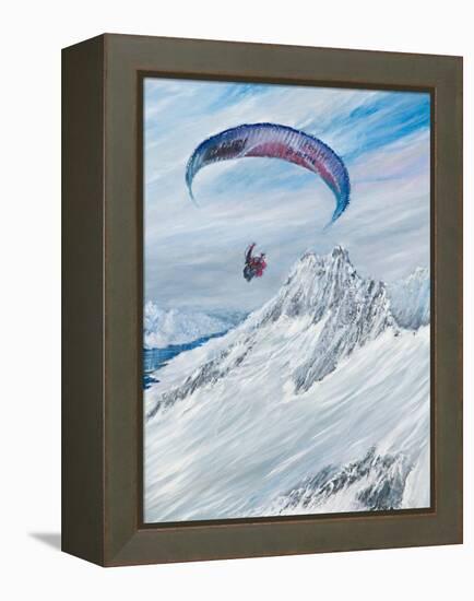 Antarctic Flier, 2015-Vincent Alexander Booth-Framed Premier Image Canvas