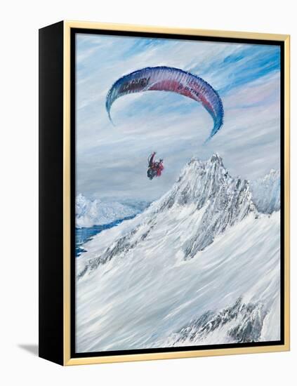 Antarctic Flier, 2015-Vincent Alexander Booth-Framed Premier Image Canvas