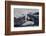 Antarctic fur seal, mother warning off curious juvenile. Gold Harbour, South Georgia-Tony Heald-Framed Photographic Print