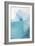 Antarctic Iceberg with Krill, Split View-Louise Murray-Framed Photographic Print