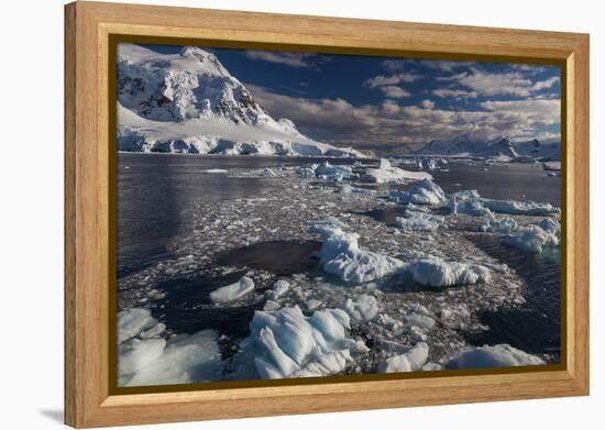 Antarctic Peninsula, Antarctica-Art Wolfe-Framed Premier Image Canvas