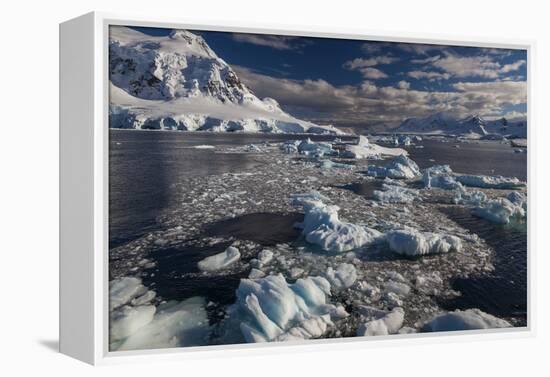 Antarctic Peninsula, Antarctica-Art Wolfe-Framed Premier Image Canvas