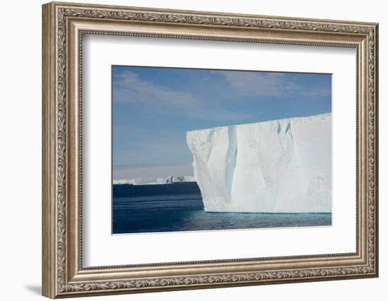 Antarctica. Antarctic Sound. Giant Tabular Iceberg-Inger Hogstrom-Framed Photographic Print