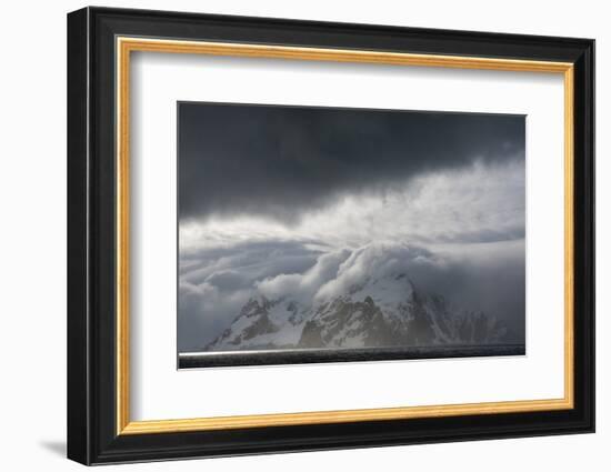 Antarctica. Bransfield Strait. Stormy Skies-Inger Hogstrom-Framed Photographic Print