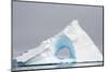 Antarctica. Charlotte Bay. Giant Iceberg with a Hole-Inger Hogstrom-Mounted Photographic Print