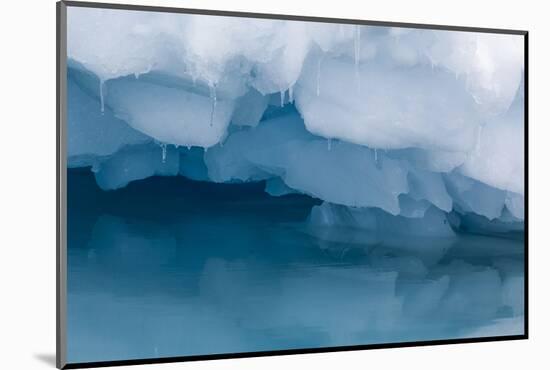 Antarctica. Close-up of an Iceberg with Reflection-Janet Muir-Mounted Photographic Print