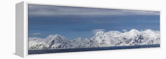 Antarctica, Elephant Island, panorama-George Theodore-Framed Premier Image Canvas