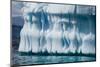 Antarctica, Gerlach Strait, blue ice formation-George Theodore-Mounted Photographic Print