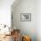 Antarctica. Gerlache Strait. Crabeater Seal and an Iceberg-Inger Hogstrom-Framed Photographic Print displayed on a wall