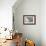 Antarctica. Gerlache Strait. Crabeater Seal and an Iceberg-Inger Hogstrom-Framed Photographic Print displayed on a wall