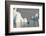 Antarctica. Gerlache Strait. Crabeater Seal and an Iceberg-Inger Hogstrom-Framed Photographic Print