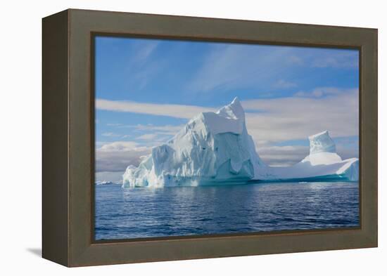 Antarctica. Gerlache Strait. Iceberg-Inger Hogstrom-Framed Premier Image Canvas