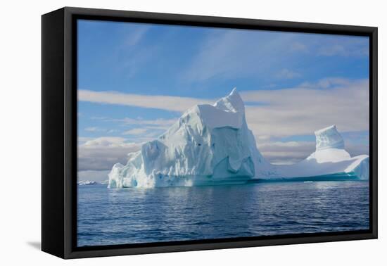 Antarctica. Gerlache Strait. Iceberg-Inger Hogstrom-Framed Premier Image Canvas