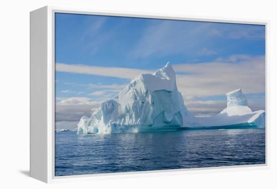 Antarctica. Gerlache Strait. Iceberg-Inger Hogstrom-Framed Premier Image Canvas