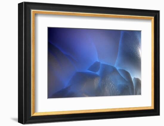 Antarctica Glacial Ice-Art Wolfe-Framed Photographic Print