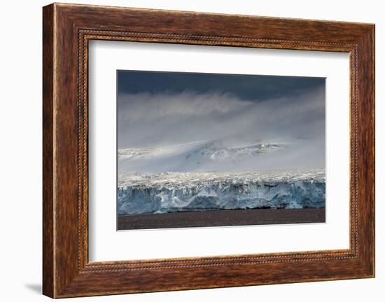 Antarctica, glacier, blue ice, Gerlach Strait-George Theodore-Framed Photographic Print