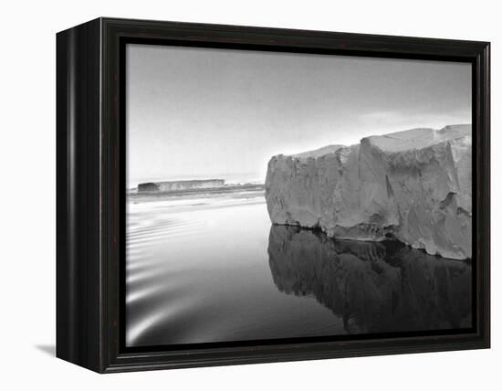 Antarctica Iceberg in the Ocean 1950s-null-Framed Premier Image Canvas