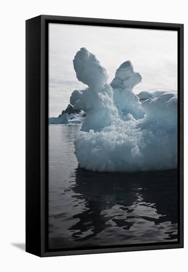 Antarctica. Iceberg-Janet Muir-Framed Premier Image Canvas