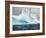 Antarctica, large iceberg, blue ice-George Theodore-Framed Photographic Print