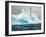 Antarctica, large iceberg, blue ice-George Theodore-Framed Photographic Print