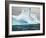 Antarctica, large iceberg, blue ice-George Theodore-Framed Photographic Print