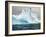 Antarctica, large iceberg, blue ice-George Theodore-Framed Photographic Print