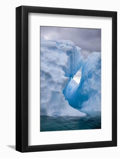 Antarctica, Lemaire Channel, iceberg in the Lemaire Channel-Hollice Looney-Framed Photographic Print